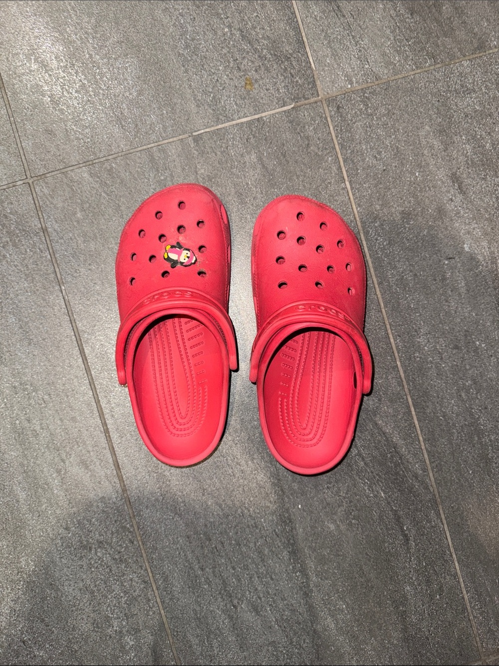 CROCS Women’s Red Classic Clog Mules